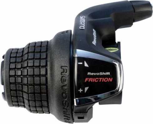 Шифтер Shimano SL-RS35 RevoShift левая 3 скор черный